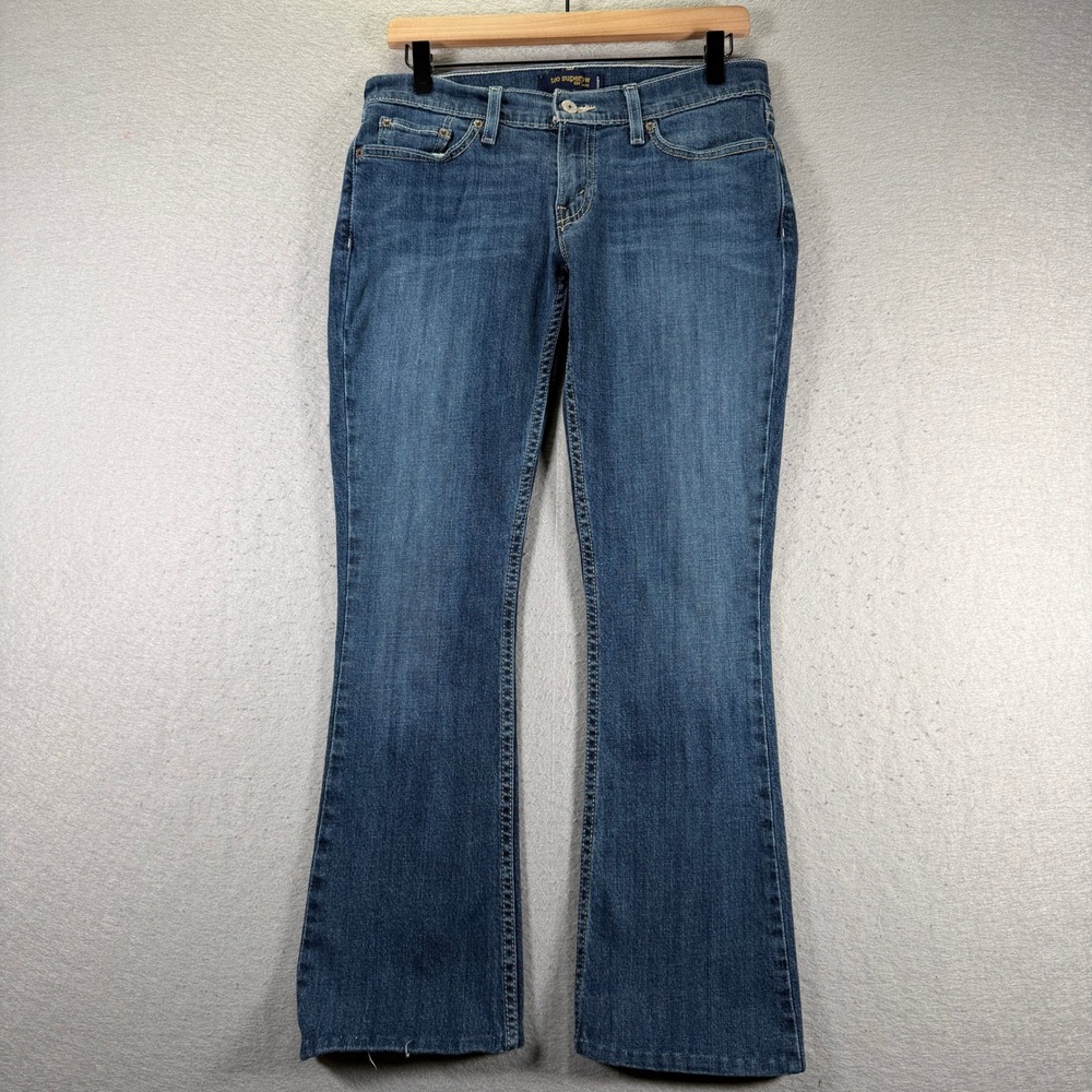 Vintage Levi's Women's Bootcut Flare Jeans Stretch Denim‎ Size 9 Medium